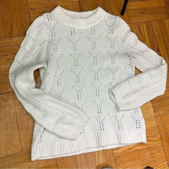 GAP Chunky Knit Pattern Sweater medium - Picture 8 of 9